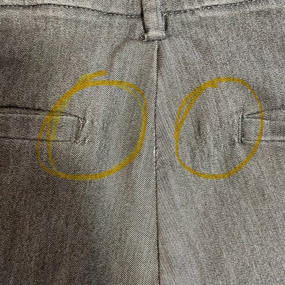 Lee Flex Motion Regular Fit Grey Trouser Pant Jeans Size 14 - Picture 8 of 10